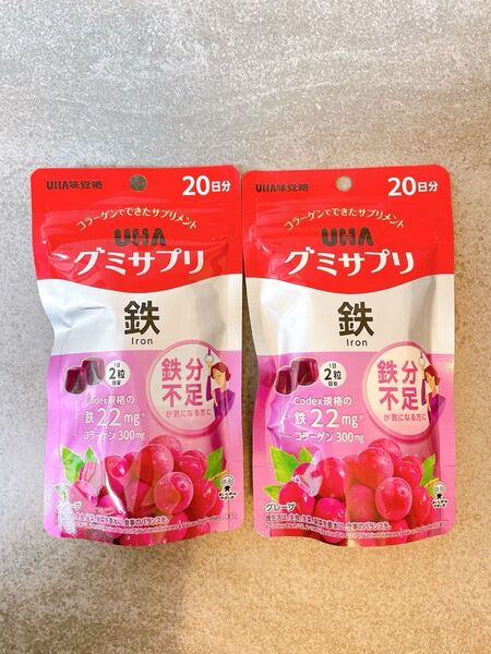 ※価格相談不可※グミサプリ 鉄 20日分×2