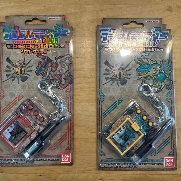 デジタルモンスターCOLOR モンスターハンター Edition ジンオウガカラー リオレウスカラー デジモン