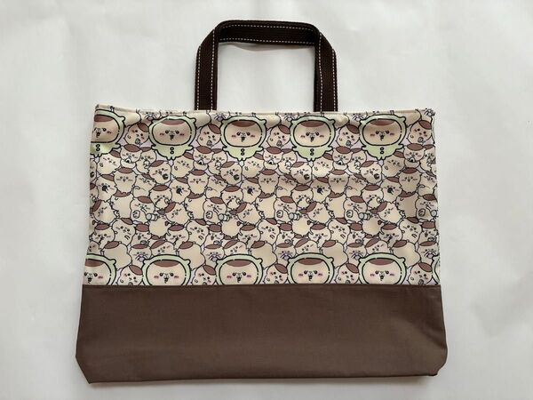 ちいかわ くりまんじゅう レッスンバッグ トートバッグ