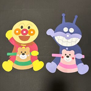 作成中 壁画492 壁画 アンパンマン 壁面飾り 誕生日 トイトレ