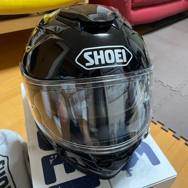 美品2023年11月 SHOEI GT-AIR2 XL ブラック スモークミラーバイザー付