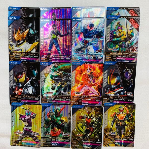 ガンバレジェンズ 仮面ライダー フィニッシャーカード 全16枚