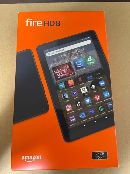 Fire HD 8 タブレット - 8インチHD ディスプレイ 32GB ブラック (2022年発売)