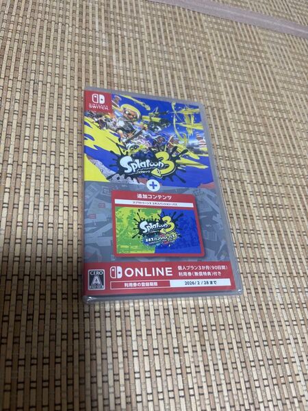 【新品未開封】スプラトゥーン3 Switch + エキスパンション パス