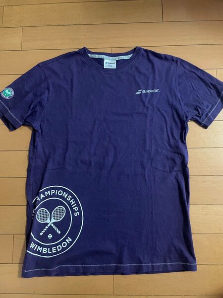 値下げ バボラ ウィンブルドンTシャツ 12-14Y