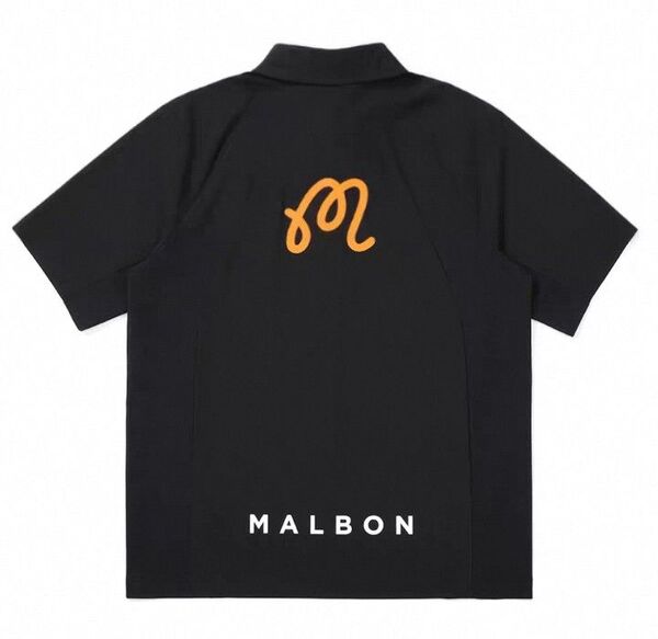 ★即発送&L★マルボンゴルフ Malbon 半袖 シャツ ポロシャツ