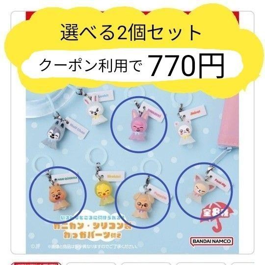 SKZOO めじるしアクセサリー 選べる2個セット
