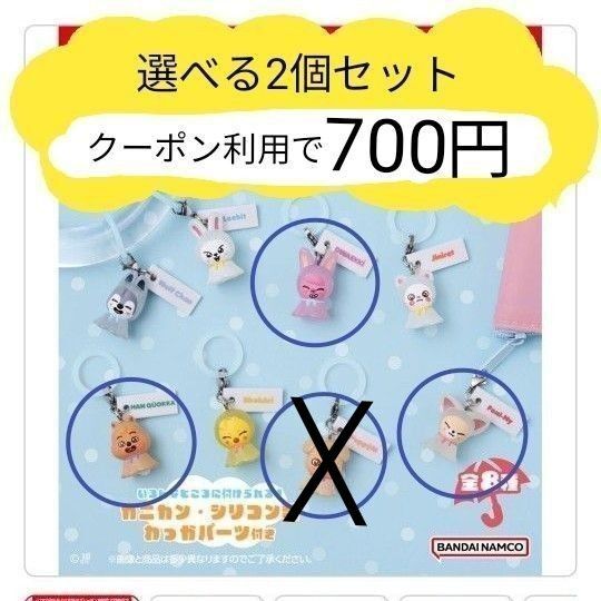 SKZOO めじるしアクセサリー 選べる2個セット