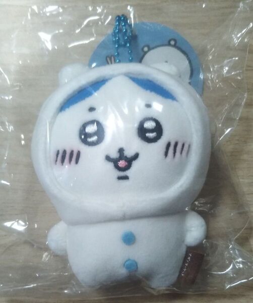 ナガノのくま ちいかわにかぶられたぷちミニマスコット ハチワレ