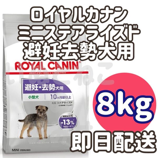 【8kg】ロイヤルカナン ミニステアライズド 避妊去勢犬用 ドッグフードロイヤルカナン