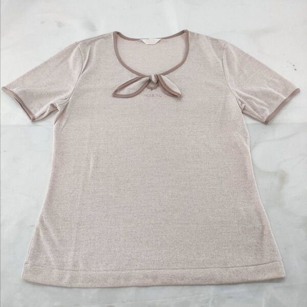 A-12【良品】ingeborg インゲボルグ 半袖 Tシャツ ピンク 良品 カットソー ヴィンテージ ロンT トップス