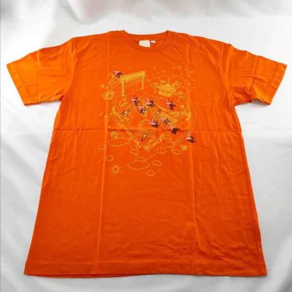 A-19【レア】Perfume パフューム 半袖Tシャツ 半袖シャツ オレンジ トップス カットソー ヴィンテージ