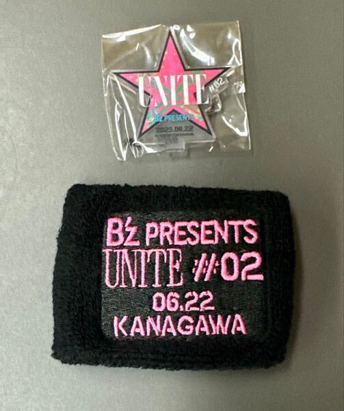 B'z UNITE ガチャガチャ 限定 リストバンド アクリルスタンド 6/22