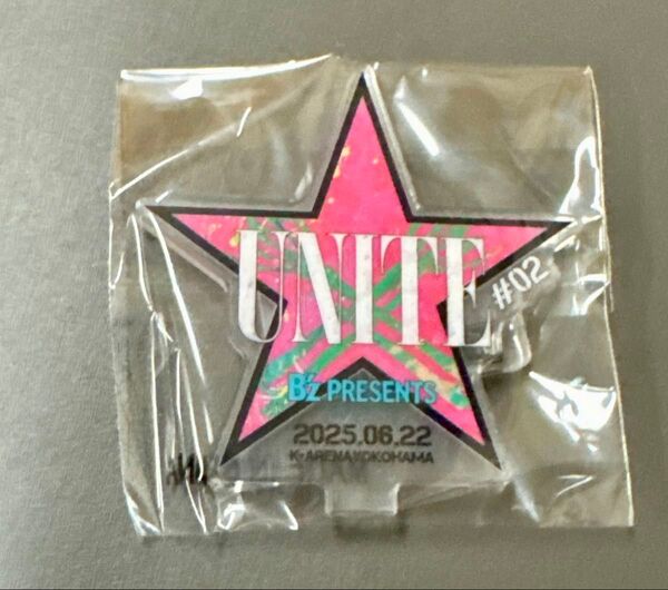 B'z UNITE #02 ガチャガチャ 限定 アクリルスタンド 6/22