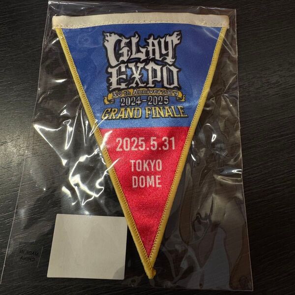GLAY EXPO 2024-2025 GRAND FINALE 東京ドーム5/31限定 会場限定 ガーランドバッジ