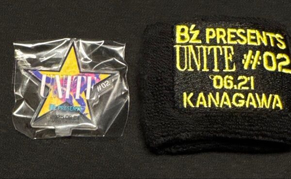 B'z UNITE ガチャガチャ 限定 リストバンド アクリルスタンド 6/21