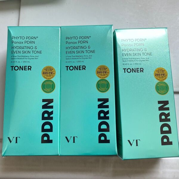vt PDRNトナー 新品 3本セット 化粧水 PDRN