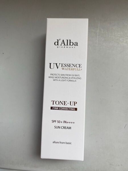 ダルバ 日焼け止め 下地 ピンク トーンアップ uvエッセンス 新品 35ml サンクリーム