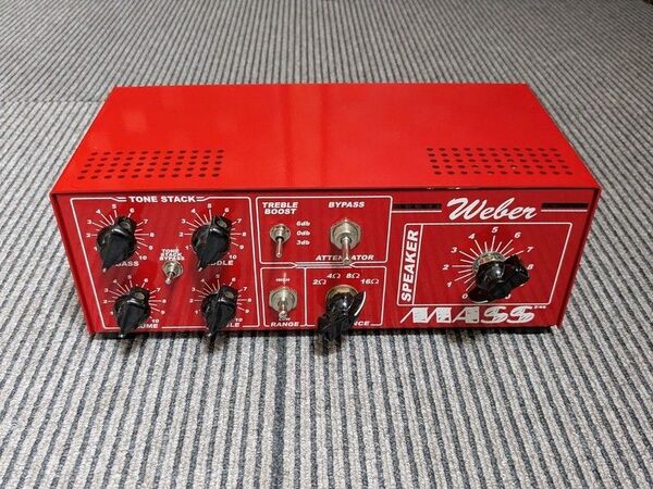 【激レア!】WEBER Mass 100 ギターアンプ アッテネーター FS等セット