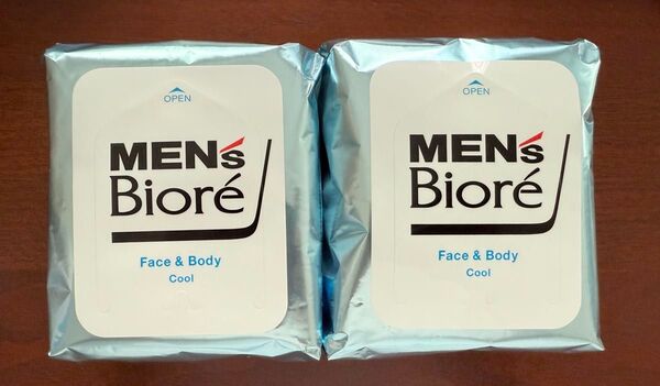 花王 MEN's Biore ボディシート クールタイプ 28枚入×2袋