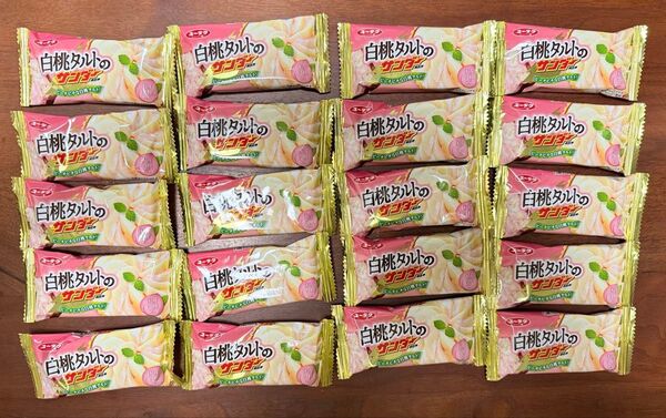 【数量限定】有楽製菓 白桃タルトのサンダー20個