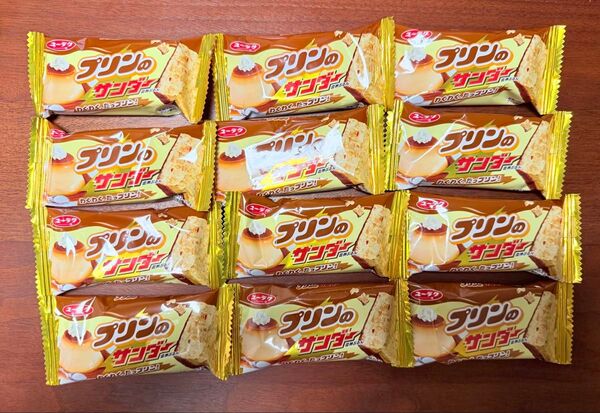 【数量限定】有楽製菓 プリンのサンダー 12個