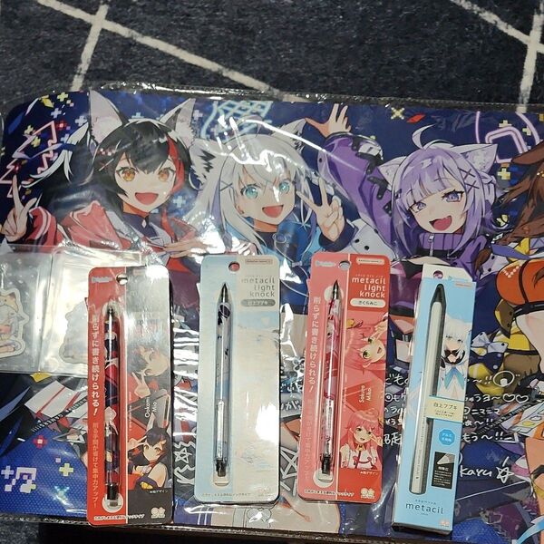 ホロライブ メタシル 3色セット さくらみこ 白上フブキ 大神ミオ