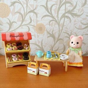 あげたてドーナツ屋さんセット シルバニアファミリー