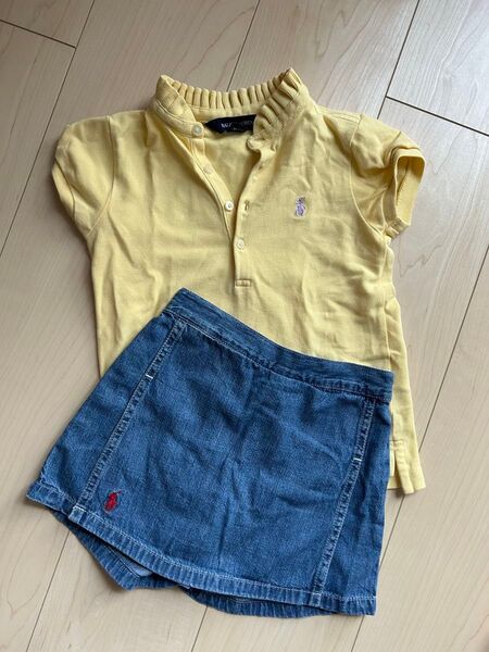 RALPH LAUREN デニムスカート 110cm