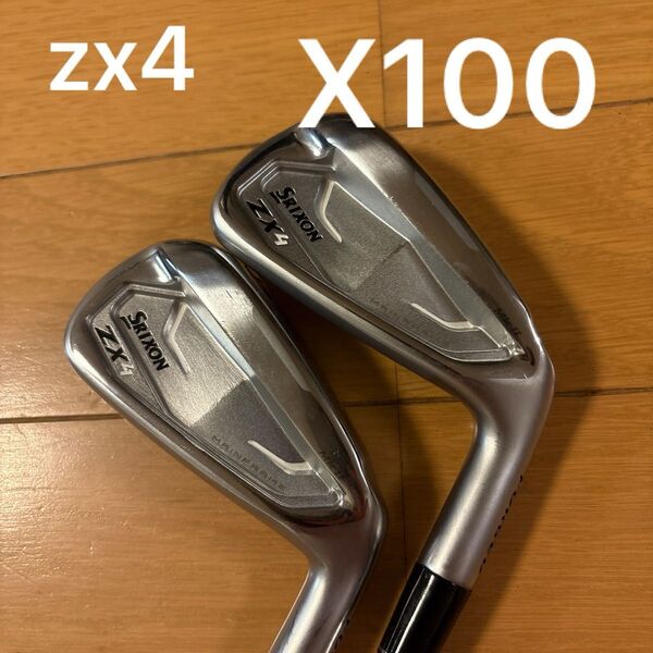 スリクソン zx4 4番 5番 アイアン DG X100 中古