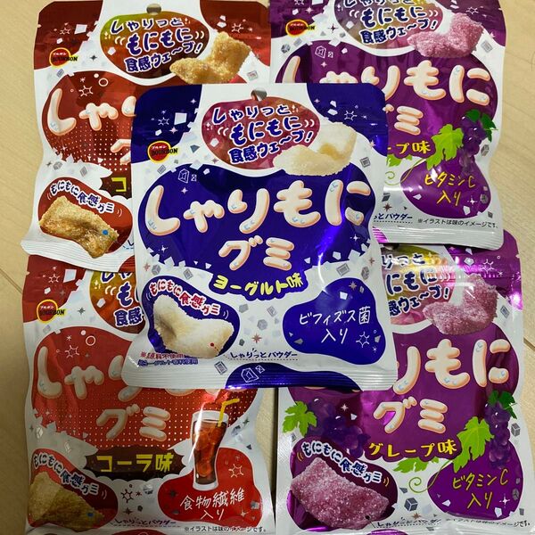 しゃりもにグミ 5袋