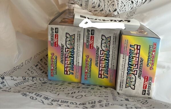 ポケモンカード テラスタルフェスex 3box(新品未開封) シュリンクなし ペリペリなし 封入率一致