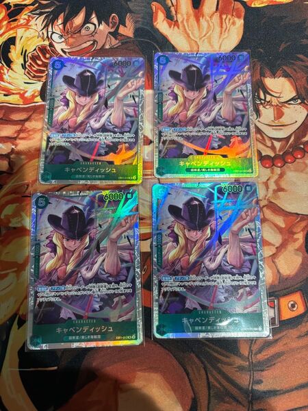 キャベンディッシュ SR ワンピースカードゲーム メモリアルコレクション