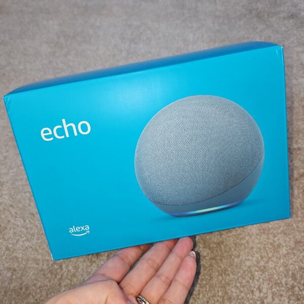 極美品 Alexa Echo アレクサ エコー 第4世代 スマートスピーカー トワイライトブルー スマートホームハブ Amazon
