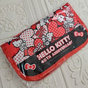 新品 未開封 HELLOKITTY 40周年 アニバーサリー 郵便局 限定 マルチケース ハローキティ 通帳入れ 母子手帳ケース
