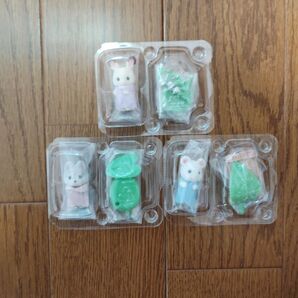 新品未使用3点セット 森であそぼシリーズ シルバニアファミリー 赤ちゃん 人形 エポック社
