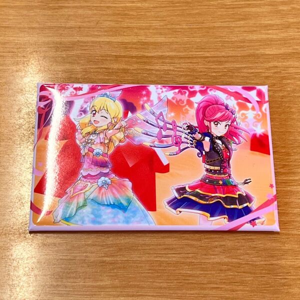 アイカツ 缶バッジ 音城セイラ 星宮いちご 輝きのユニットカップ