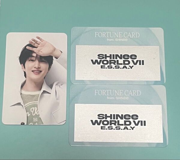 SHINee オニュ カード ソウルコン onew フォーチュン スクラッチ トレカ