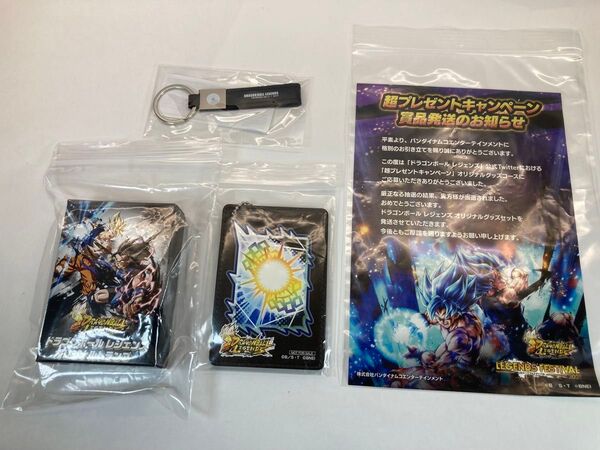 ドラゴンボールレジェンズ 超プレゼントキャンペーン当選品 トランプ パスケース レザーキーホルダー 非売品