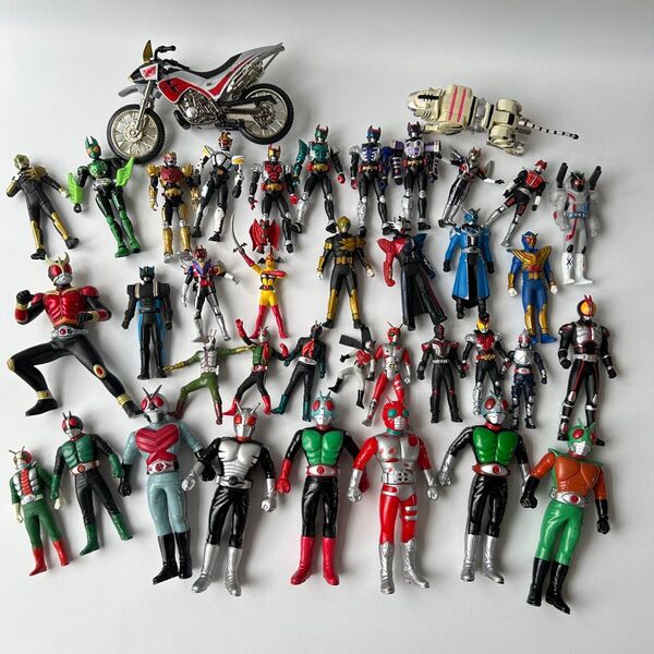 仮面ライダー ソフビ フィギア おもちゃ まとめ売り