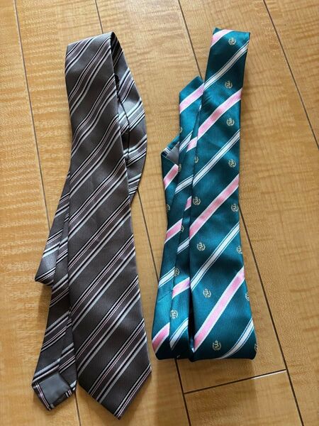 スクールリボン 学生服 ネクタイ 2点 美品かと バラ売り可 コスプレ