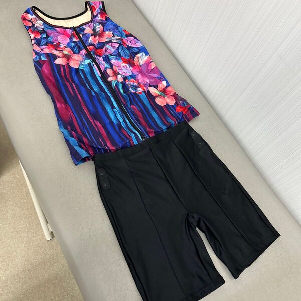 花柄水着セット セパレート