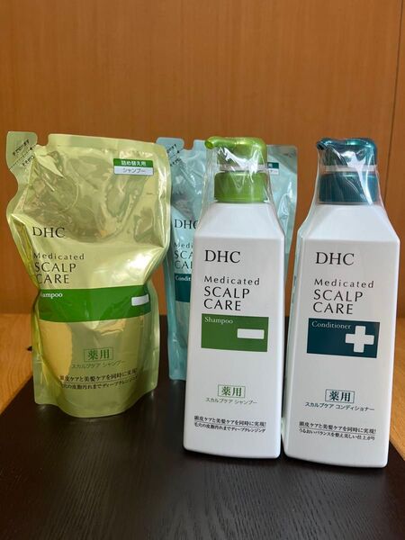 新品未開封 DHC 薬用 スカルプケア シャンプー & コンディショナー
