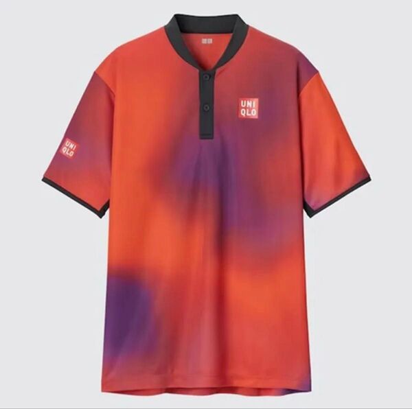 UNIQLO ユニクロ テニスウェア 錦織圭 ジョコビッチ フェデラー Federer ポロシャツ Lサイズ