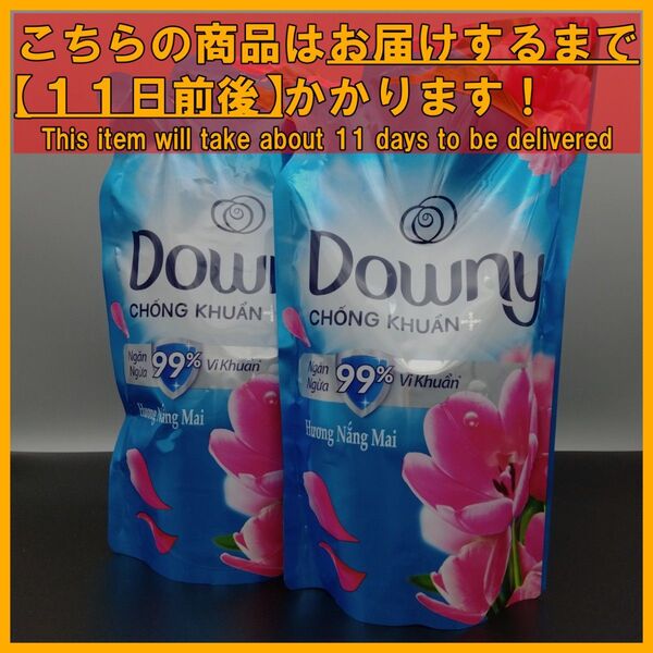 ベトナムダウニー サンライズフレッシュ 詰替え用 濃縮タイプ 800mL×2袋