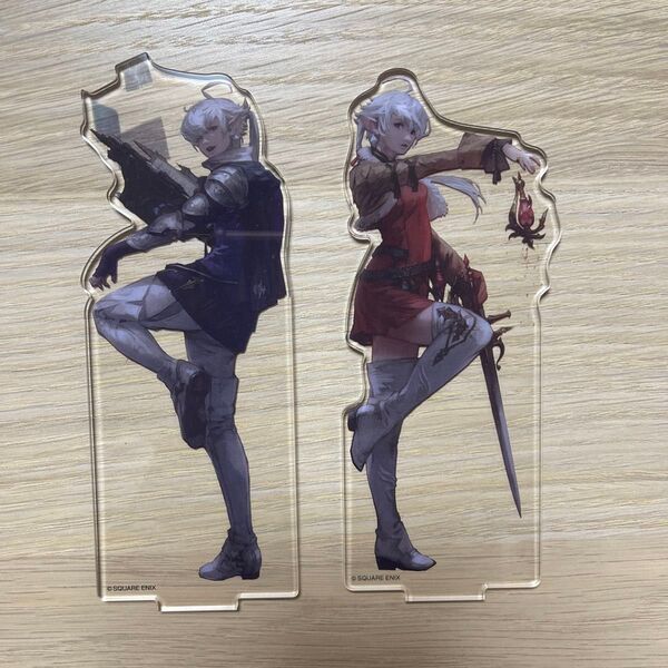 FF14 アルフィノ&アリゼー アクリルスタンド