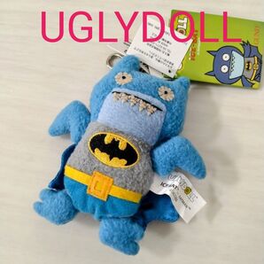 UGLYDOLL アグリードール ブルーバットマンキーホルダー