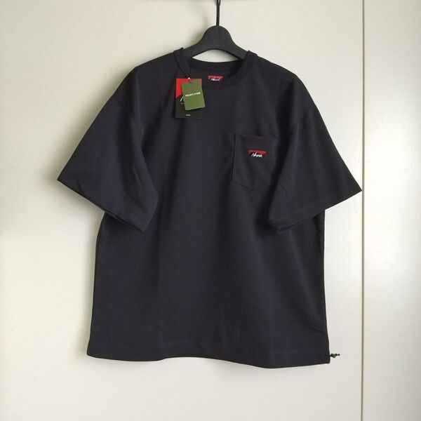 ナンガ フリークスストア別注 スピンドル ポケットTシャツ ブラック Lサイズ 新品