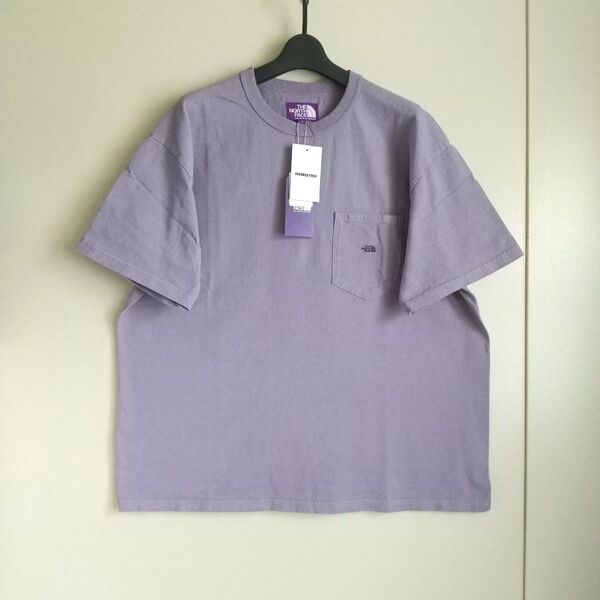 ザ ノースフェイス パープルレーベル モンキータイム別注 7oz Pocket Tee N25SI120 パープル XL 新品
