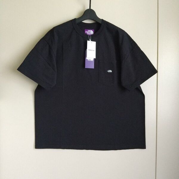 ザ ノースフェイス パープルレーベル モンキータイム別注 7oz Pocket Tee N25SI120 ブラック XL 新品